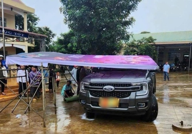 Hiện trường xảy ra vụ tai nạn. Ảnh: Báo Tiền phong.