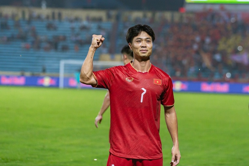 Dù không thành công ở Yokohama nhưng Công Phượng vẫn là cái tên nổi bật ở V-League. Ảnh: Thanh Niên