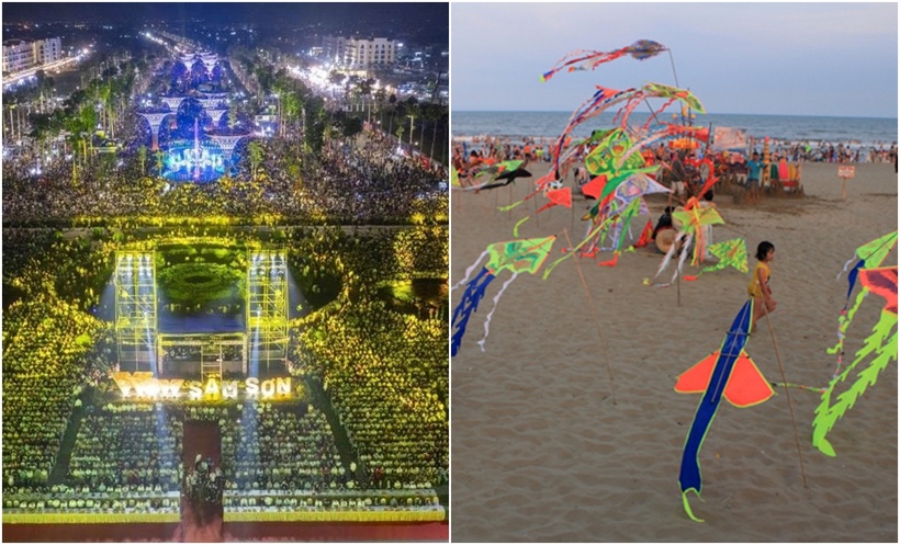 Sầm Sơn không chỉ nổi tiếng với bãi biển đẹp mà còn có nhiều địa điểm tham quan hấp dẫn.