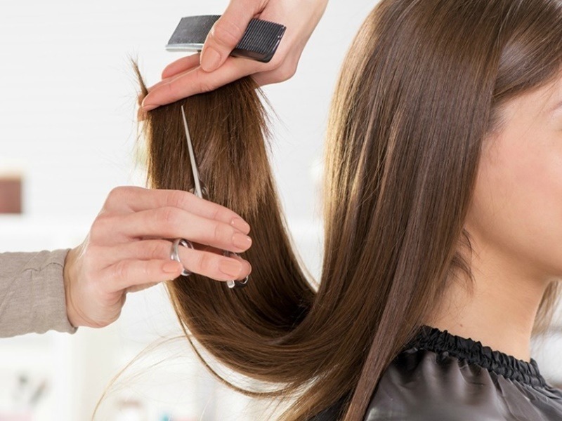 Có nhiều cách để chúng ta xác định cắt tóc định kỳ bao lâu một lần. Có thể dựa vào kiểu tóc, chiều dài hoặc chiều ngang của tóc. Ảnh minh họa