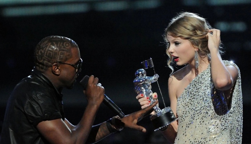 Kanye West và Taylor Swift có mâu thuẫn nhiều năm.