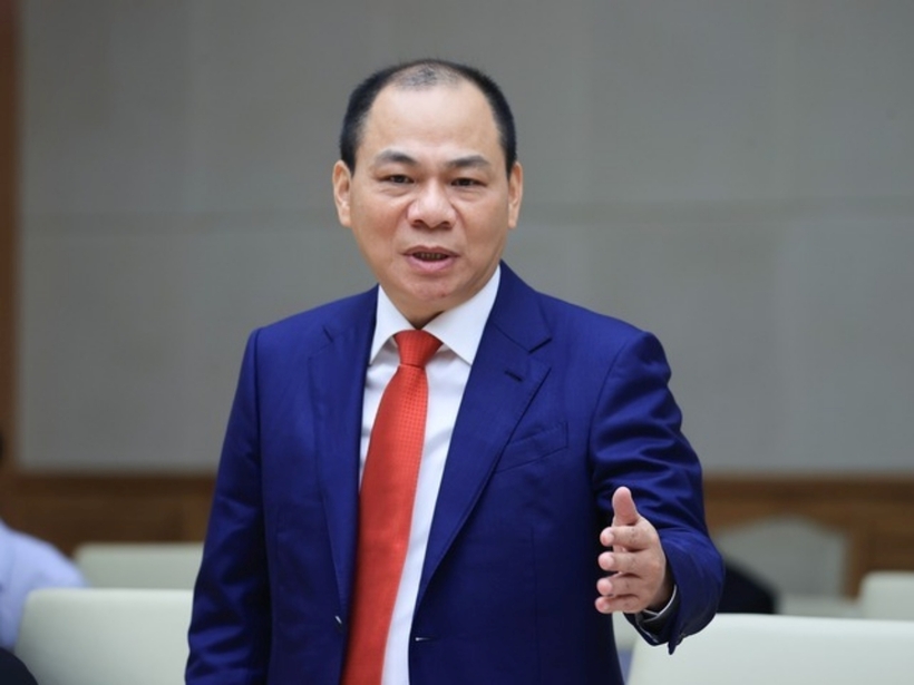 Tỷ phú Phạm Nhật Vượng - Chủ tịch HĐQT Vingroup. Ảnh: Người Lao Động