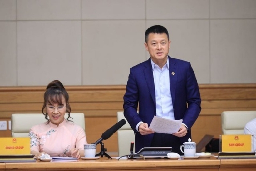 Ông Đặng Minh Trường - Chủ tịch HĐQT Tập đoàn Mặt Trời (Sun Group). Ảnh: Người Lao Động