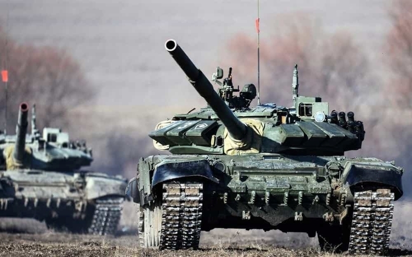 Quân đội Nga đang quyết tâm đột phá phòng tuyến Ukraine ở ngoại vi thị trấn Kurakhove. Ảnh minh họa: RIA