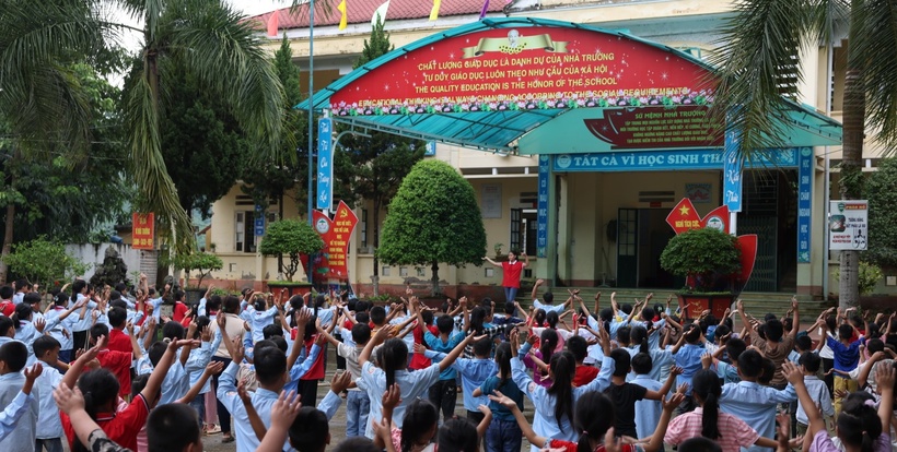 Gần 4 vạn học sinh Lào Cai nhận phân bổ trên 2.800 tấn gạo. (Ảnh: VietnamNet)