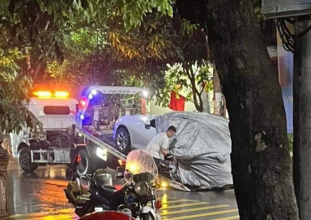 Hiện trường nơi xảy ra vụ tai nạn. (Ảnh: Báo Giao thông)