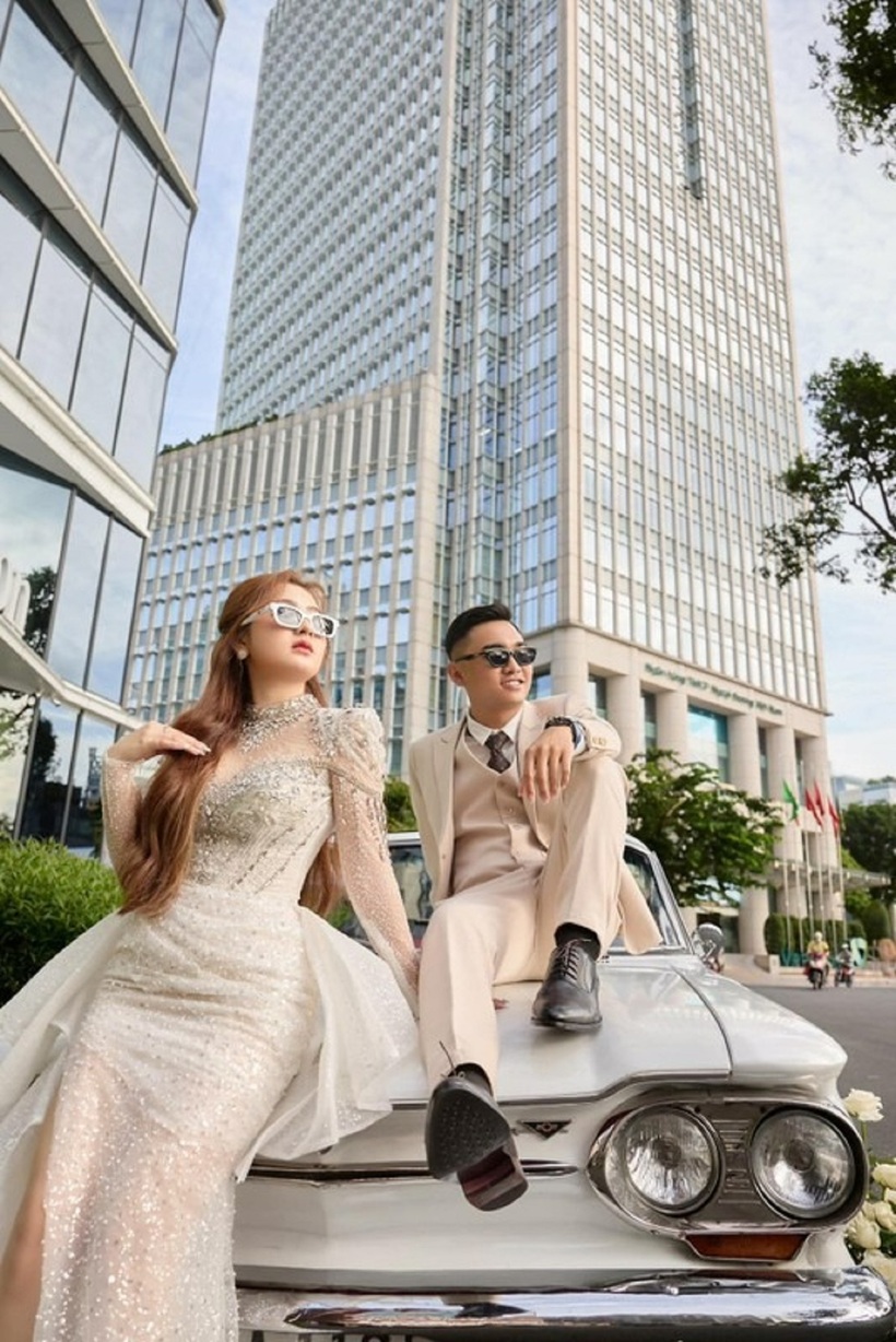 Cặp đôi có chuyện tình yêu suôn sẻ.