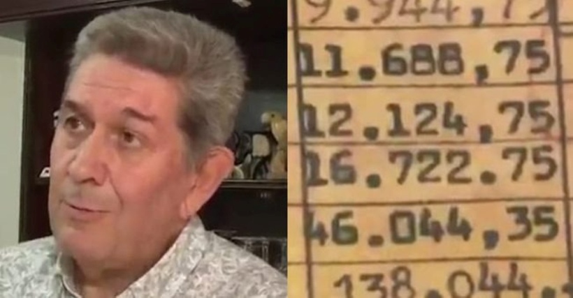 Những con số qua các lần gửi đều được ghi lại chi tiết trong cuốn sổ tiết kiệm. Ảnh: Reuters