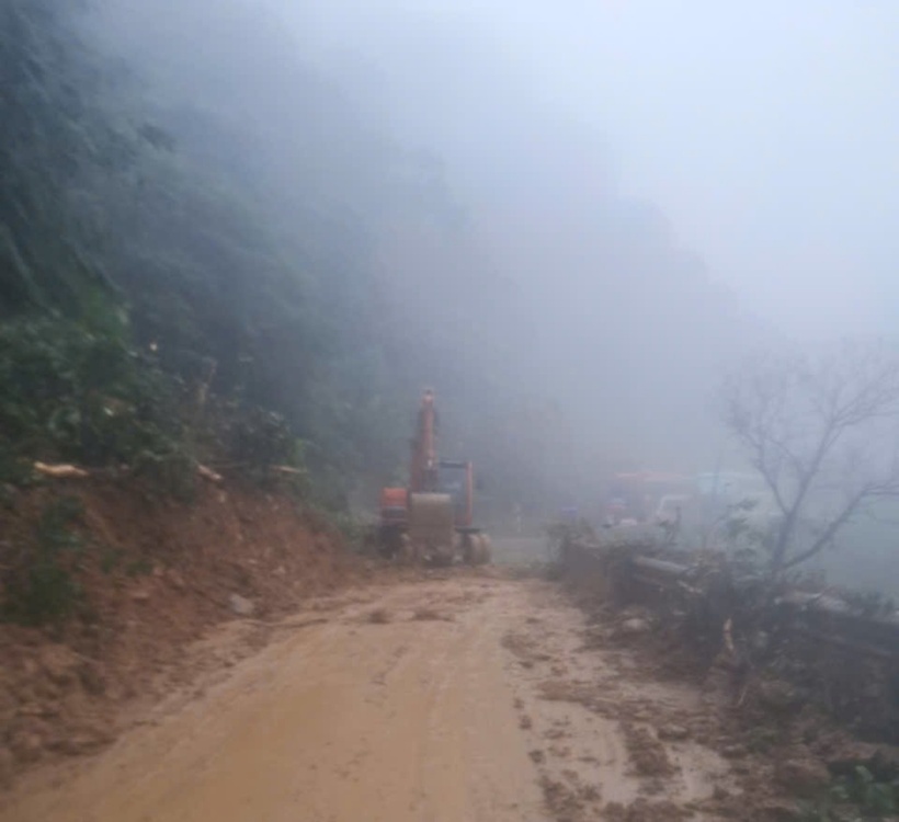 Hiện trường xảy ra vụ việc. Ảnh: Báo Giao thông.