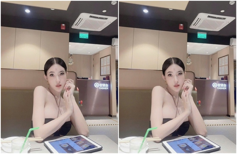 DJ Bé Vi- "người tình bé nhỏ" của Trung "ngọng". Ảnh: Người lao động