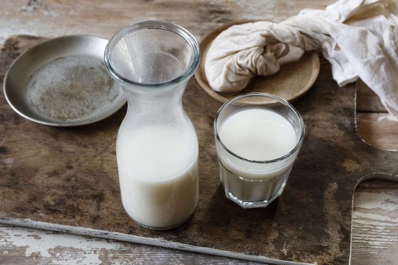 Sữa và các sản phẩm từ sữa ít béo.