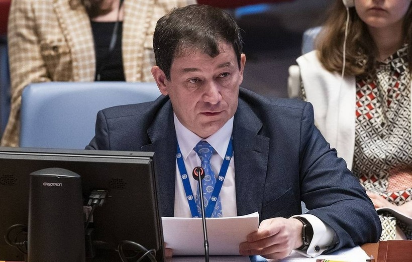 Phó đại diện thường trực thứ nhất của Nga tại Liên Hợp Quốc Dmitry Polyansky. Ảnh: Tass