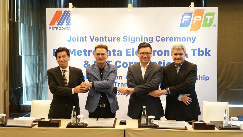 Hợp tác FPT IS và Metrodata hướng tới phát triển hệ sinh thái công nghệ world class, chiếm lĩnh vị thế dẫn đầu tại Indonesia và khu vực.