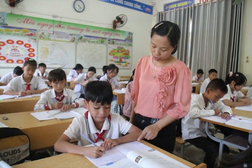 Lai Châu chính thức tổ chức học 5 ngày/tuần đối với các cấp học. Ảnh: Báo Giáo dục và Thời đại.