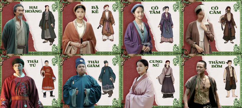 Trang phục trong bộ phim Cám được đầu tư chỉn chu.