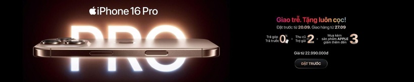Lên đời iPhone 16 series - Ưu đãi thu cũ đến 2 triệu tại Thế Giới Di Động - 2