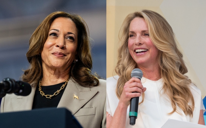 Phó Tổng thống Mỹ Kamala Harris và tỷ phú Laurene Powell Jobs