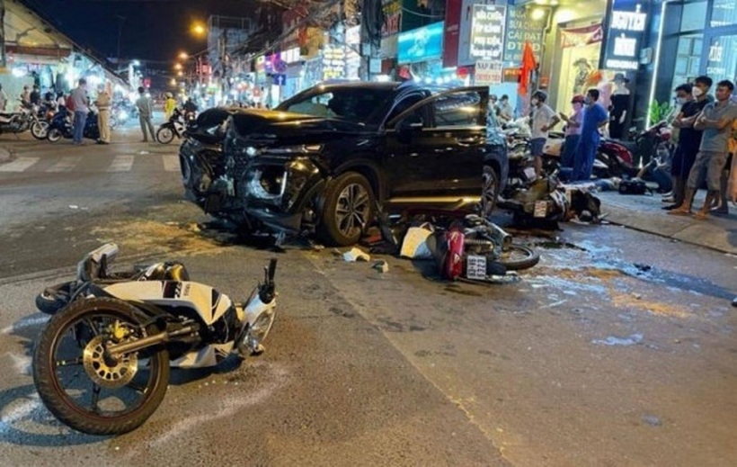 Hiện trường một vụ tai nạn. Ảnh minh họa