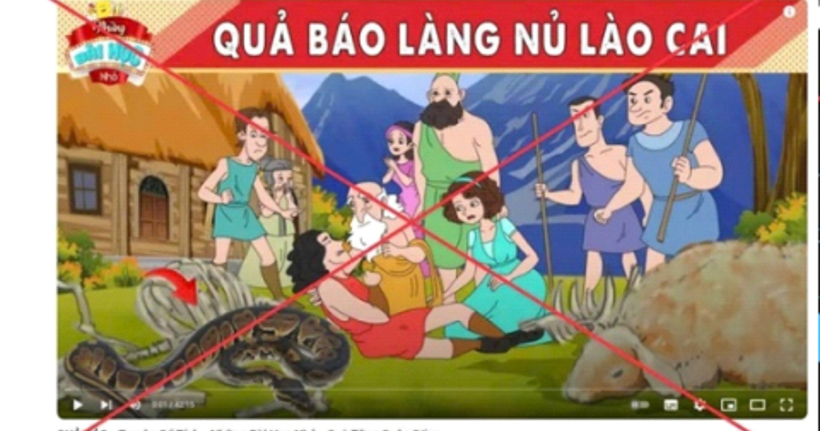 Thông tin đăng tải sai sự thật gây bức xúc dư luận.