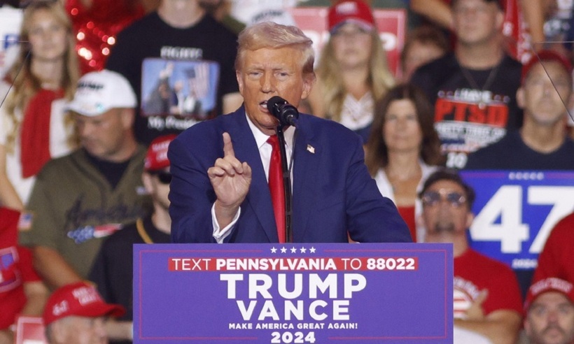 Ông Donald Trump vừa trải qua hai vụ ám sát hụt. Ảnh minh họa