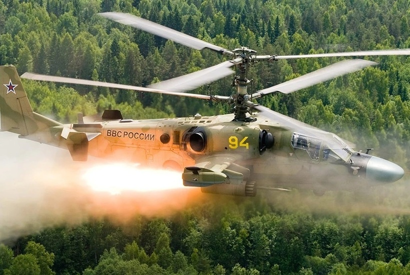 Trực thăng tấn công Ka-52 của Nga. Ảnh: Getty