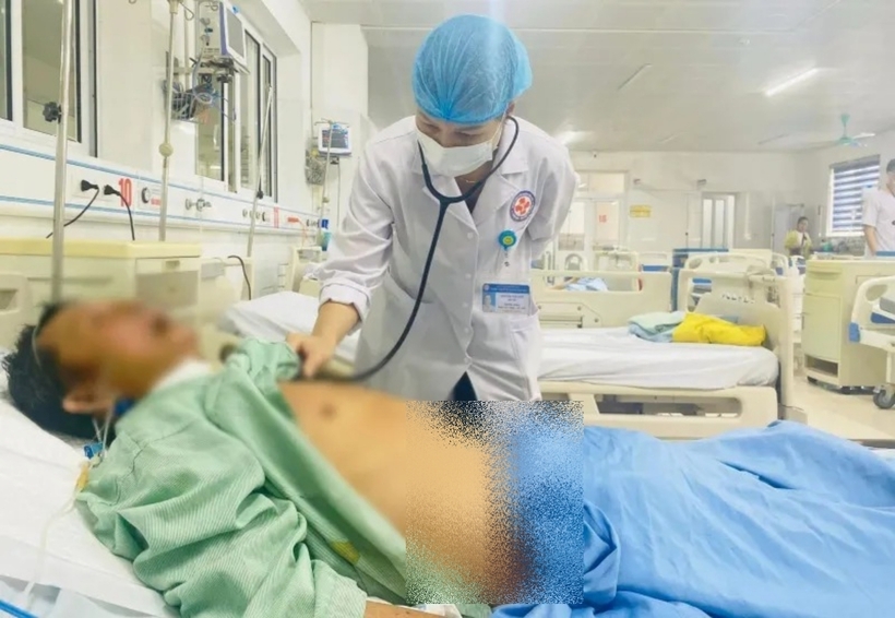Sau 7 ngày điều trị, sức khỏe bệnh nhân đã ổn định. Ảnh: VTV Times