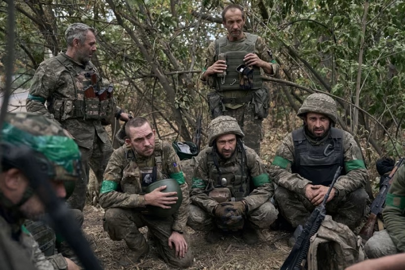 Binh sĩ Ukraine đang đối mặt với nhiều vấn đề chưa thể giải quyết. Ảnh: Getty Images