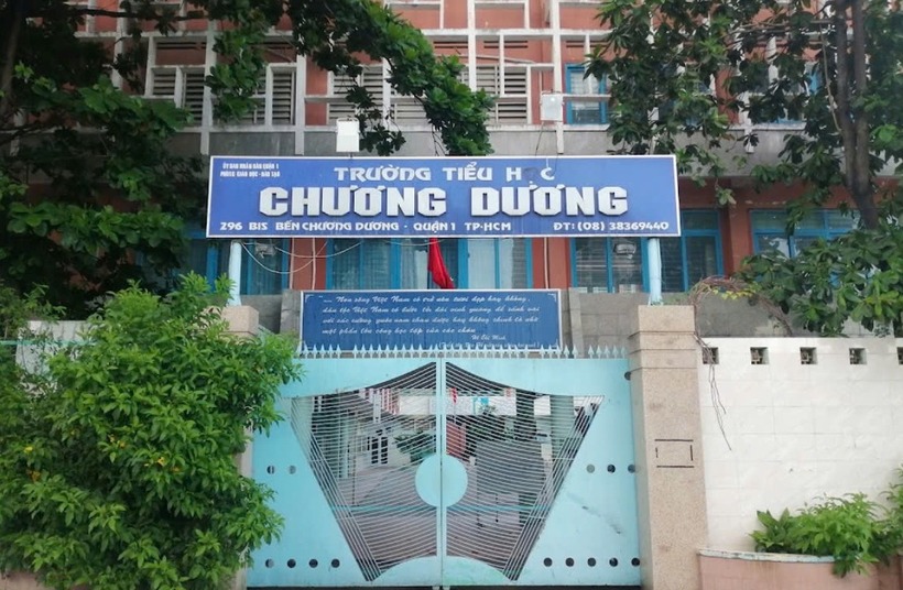 Cô giáo T.P.H - giáo viên chủ nhiệm lớp 4/3, Trường Tiểu học Chương Dương (quận 1, TP.HCM), người bị phản ánh xin phụ huynh ủng hộ tiền mua máy tính. (Ảnh: Dân Việt)