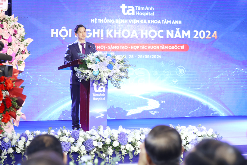Ông Ngô Chí Dũng phát biểu khai mạc hội nghị.