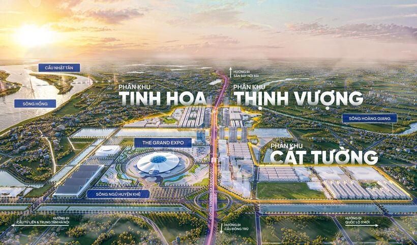 “Bom tấn” Vinhomes Global Gate được xem là điểm hội tụ dòng tiền của thị trường BĐS giai đoạn cuối năm