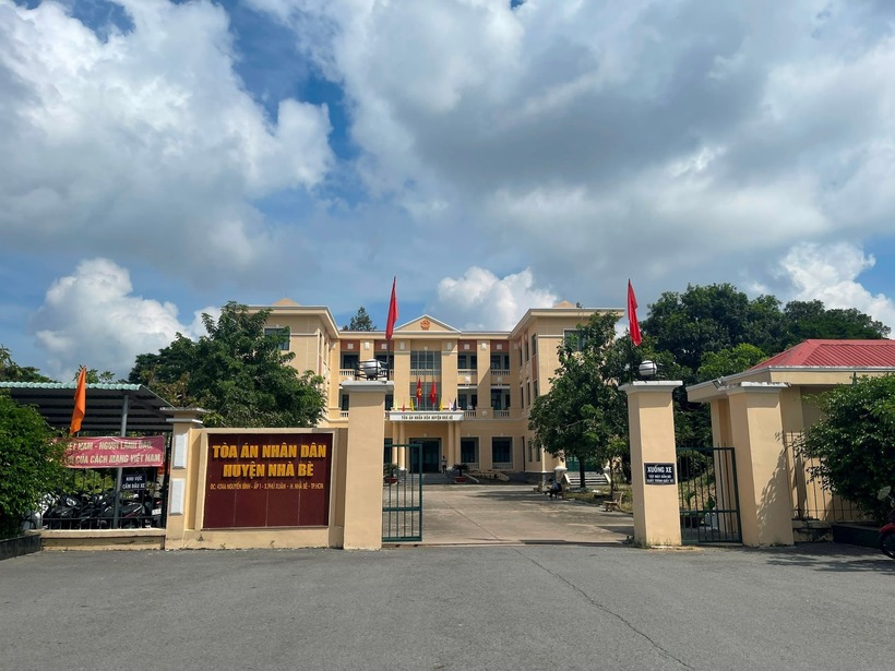 Trụ sở TAND huyện Nhà Bè, TP.HCM.