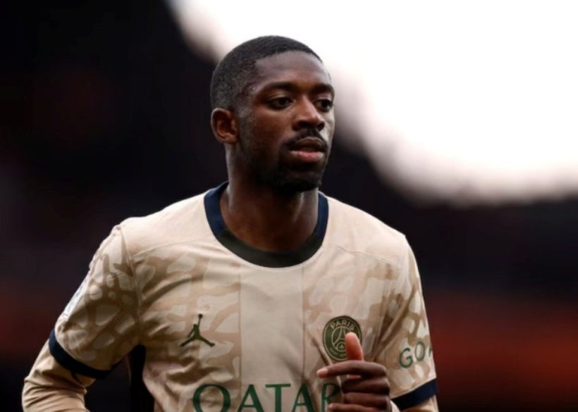 HLV Enrique loại Dembele khỏi trận gặp Arsenal. Ảnh: Reuters.