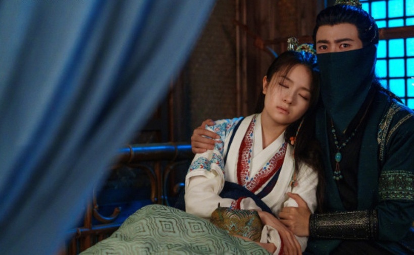 Càng về những tập cuối, diễn biến phim Lưu Thủy Điều Điều do Nhậm Gia Luân và Lý Lan Địch đóng chính càng hấp dẫn. Ảnh: Weibo