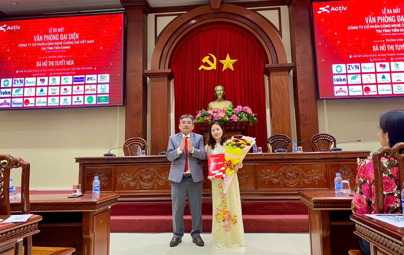ACTIV đã có buổi ra mắt Văn phòng đại diện tại 191B, Ấp Long Hòa A, Xã Đạo Thạnh, TP.Mỹ Tho, Tỉnh Tiền Giang. Cùng với đó là bổ nhiệm bà Hồ Thị Tuyết Hoa trở thành trưởng văn phòng đại diện.