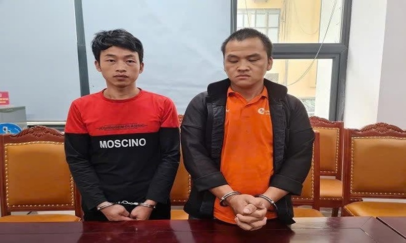 Hai đối tượng liên quan đến vụ án.