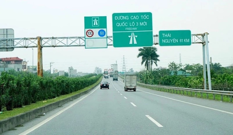 Cao tốc Hà Nội - Thái Nguyên là 1 trong 11 tuyến cao tốc dự kiến thu phí