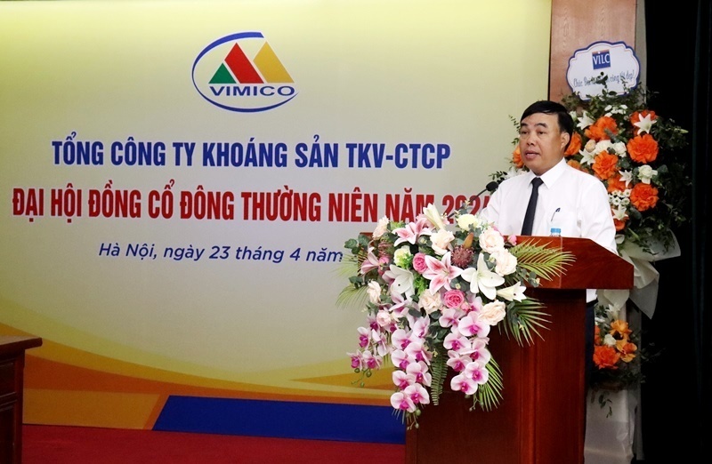 Ông Nguyễn Văn Hải – Chủ tịch HĐQT CTCP Khoáng sản -TKV. Ảnh: Vimico.