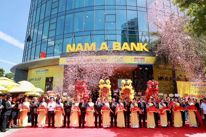 Lễ cắt băng khánh thành Nam A Bank Bắc Hà Nội