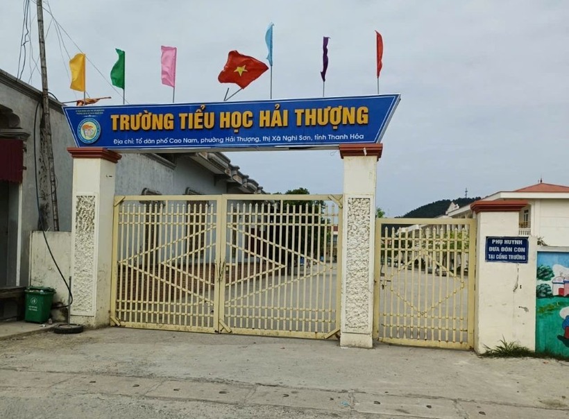 Trường Tiểu học Hải Thượng. Ảnh: Lao động
