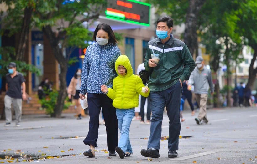 Miền Bắc lại sắp đón không khí lạnh từ đêm nay. Ảnh minh hoạ (Báo Thanh Niên)