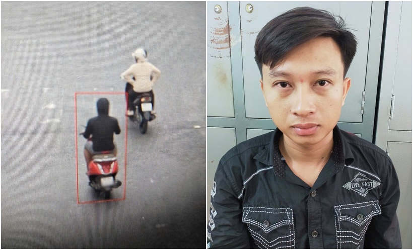 Đối tượng giết người, cướp tài sản Trần Hoàng Dũng bị bắt giữ. (Ảnh: Công an)