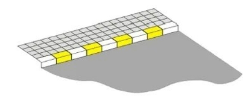 Vạch 6.1 - Vạch cấm đỗ xe trên đường.