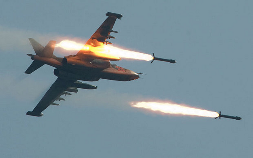 Nga không kích tại Syria. Ảnh minh họa