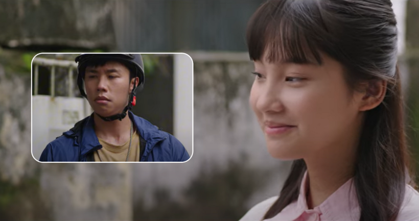 Chải ngại ngùng thừa nhận không muốn Pu thấy mình làm shipper.