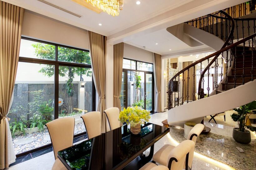 Thiết kế nhà vườn mini tối ưu công năng sử dụng và thông thoáng, với nhiều không gian để gia chủ tùy biến sử dụng theo nhu cầu, sở thích