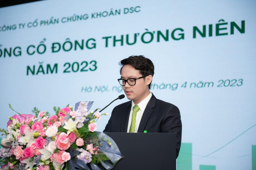 Ông Nguyễn Đức Anh - Chủ tịch Hội đồng Quản Trị Công ty Cổ phần Chứng khoán DSC