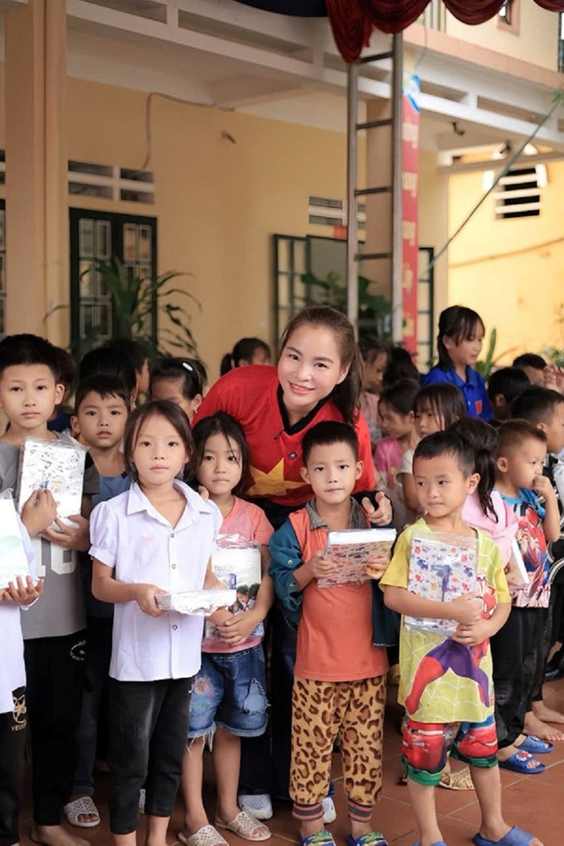 Chị Hạnh thường xuyên tham gia các hoạt động thiện nguyện