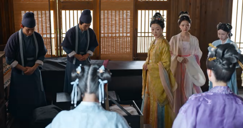 Lâm đại nương tử và La Nghi Ninh cảnh cáo Kiều tiểu nương.