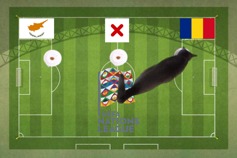 Lựa chọn của chú mèo tiên tri trước trận Síp vs Romania