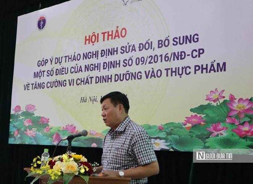 Thứ trưởng Bộ Y tế Đỗ Xuân Tuyên cho biết thiếu vi chất diễn ra một cách âm thầm (Ảnh: Hoàng Bích).